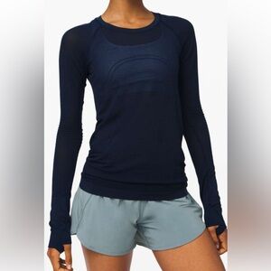 Lululemon blue long sleeve